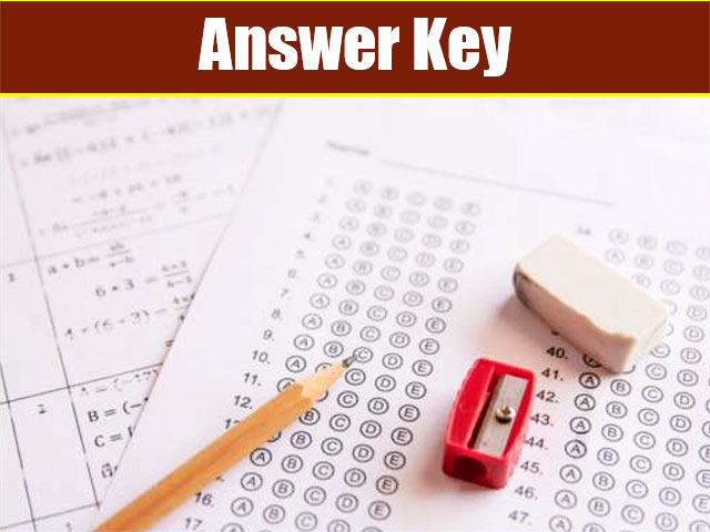 OSSC Junior Stenographer Answer Key 2022 